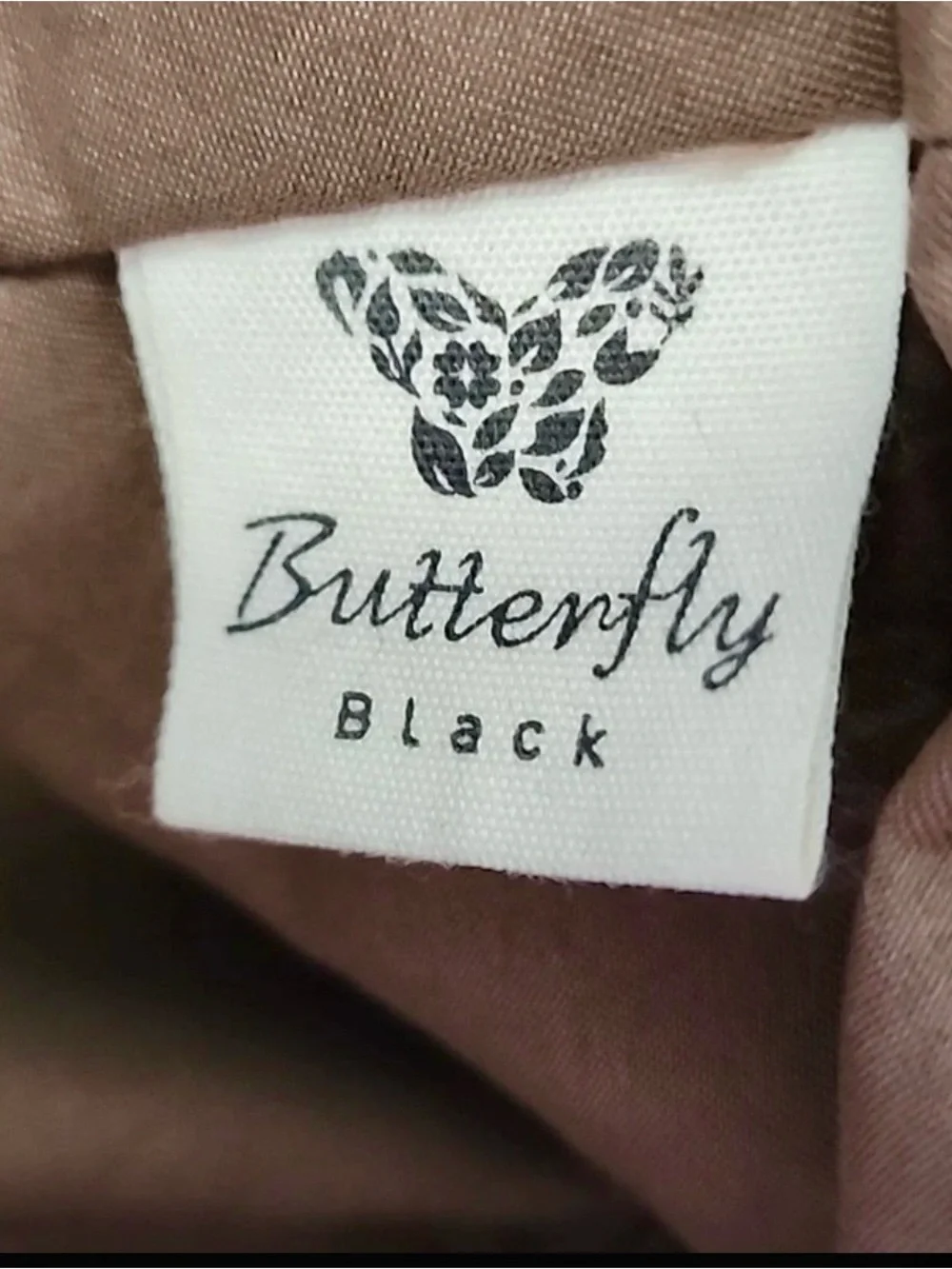 Black Butterfly Green/turquoise Canvas Backpack